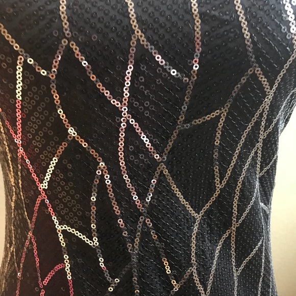 Sequin mini dress - Picture 3 of 6